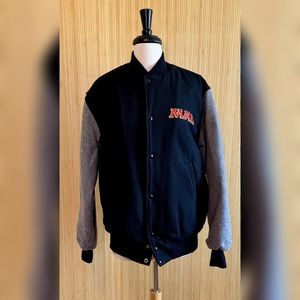 Vintage MAD Magazine Letterman Jacket by Hewitt Mfg Corp